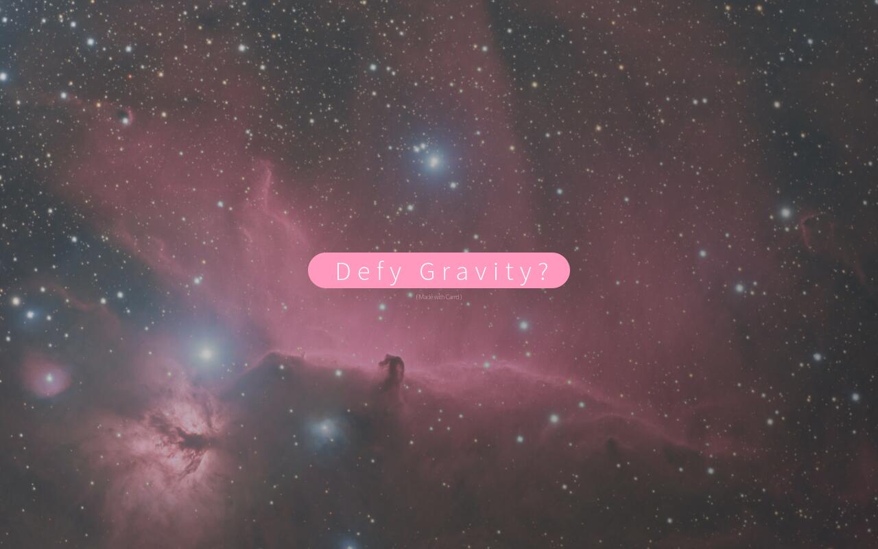 Carrd profile picture for @gravity